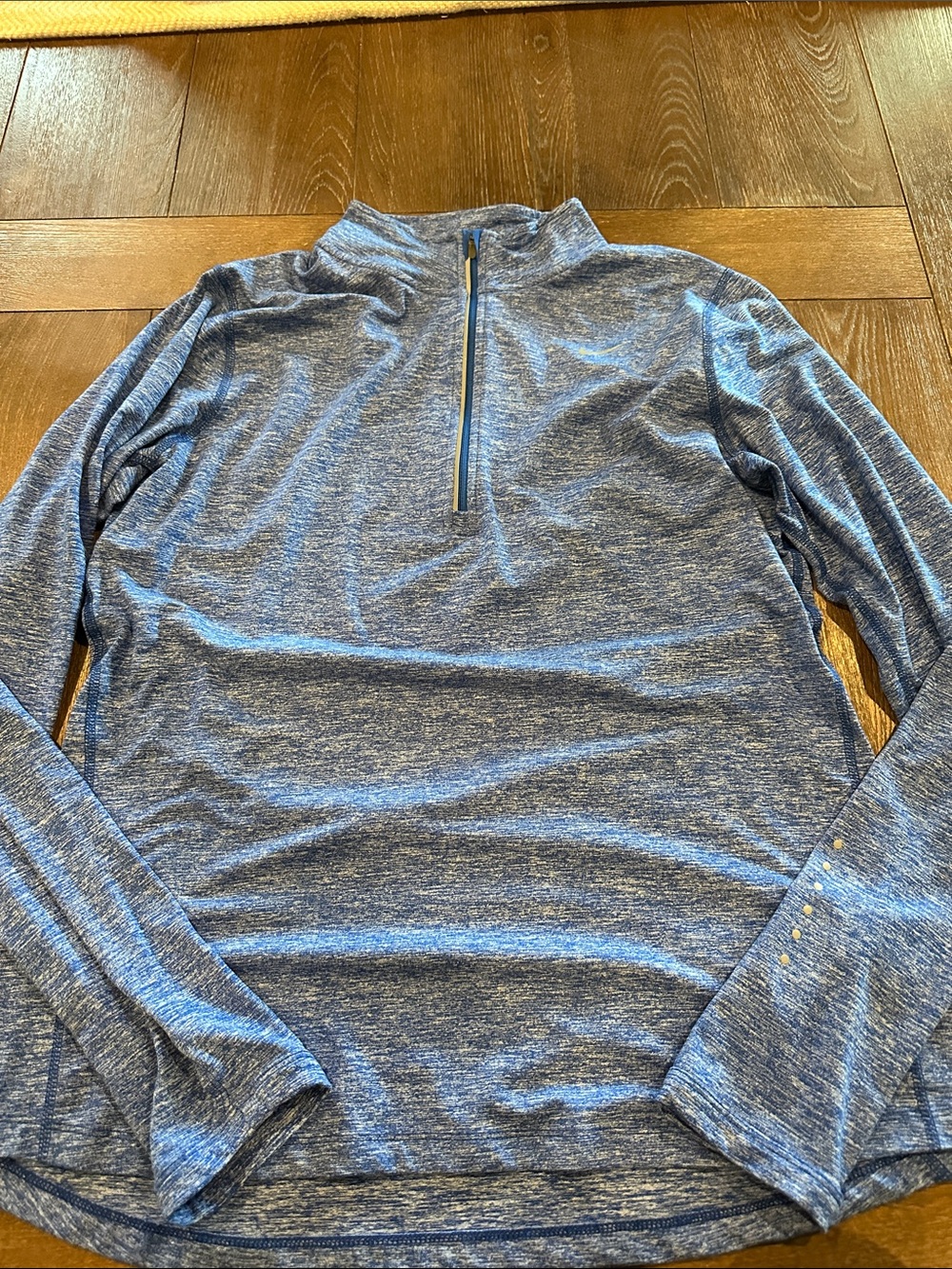 Women’s Nike Dri-Fit Blue Quarter-Zip Performance Sweater